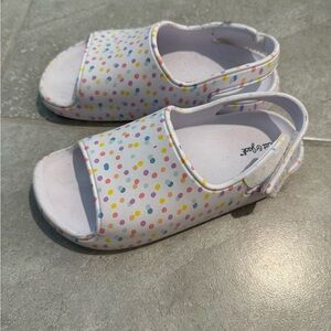 Cat & Jack Multicolor Dot Kids Sandals